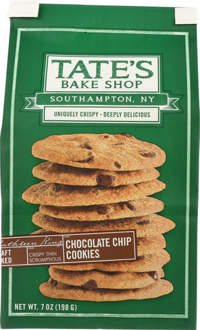 TATE'S BAKE SHOP: Chocolate Chip Cookies, 7 oz