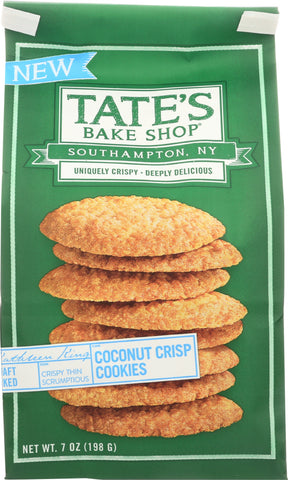 TATES: Cookies Coconut Crisp, 7 oz