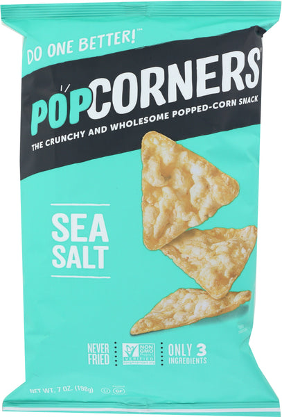 POPCORNERS: Corn Chips Sea Salt, 7 oz