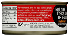 RAINCOAST TRADING: Salmon Sockeye, 5.65 oz