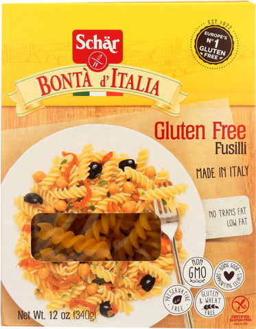 SCHAR: Pasta Fusilli Gluten Free, 12 oz