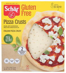 SCHAR: Pizza Crusts Single Box Gluten Free, 10.6 oz