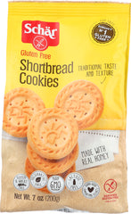 SCHAR: Naturally Gluten Free Shortbread Cookies, 7 oz