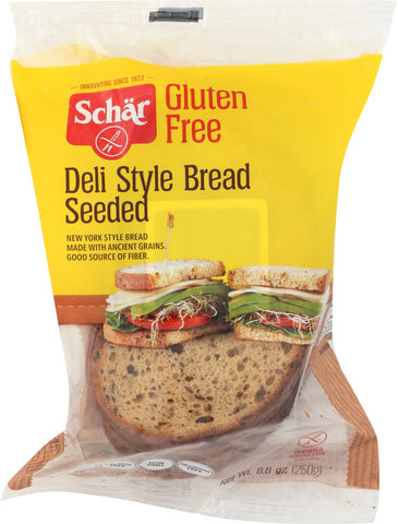 SCHAR: Deli Style Bread Seeded, 8.8 oz