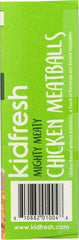 KIDFRESH: Mighty Meaty Chicken Meatballs, 6.90 oz