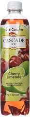 CASCADE ICE: Zero Calories Sparkling Water Cherry Limeade, 17.2 fl oz