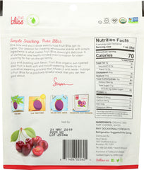FRUIT BLISS: Organic Tart Cherries, 4 oz