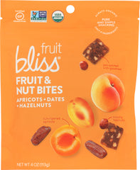 FRUIT BLISS: BITE APRICOT DATE HAZLENT (4.000 OZ)