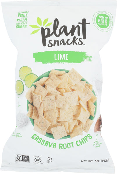 PLANT SNACKS BRAND: Root Lime Cassava Chip, 5 oz