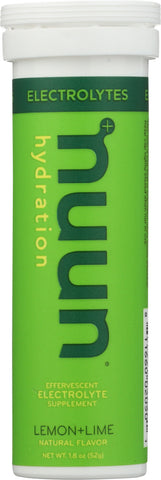 NUUN: Beverage Tube Lemon Lime, 10 tb