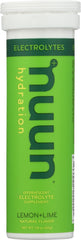 NUUN: Beverage Tube Lemon Lime, 10 tb