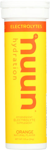 NUUN: Beverage Tube Orange, 10 tb