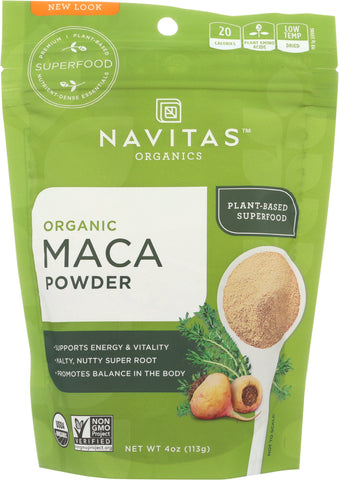 NAVITAS: Organic Maca Powder, 4 oz