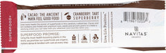 NAVITAS: Bar Superfood Cacao Cranberry Organic, 1.4 oz