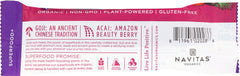 NAVITAS: Bar Superfood Goji Acai Organic, 1.4 oz