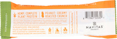 NAVITAS: Bar Superfood Peanut Hemp Organic, 1.4 oz