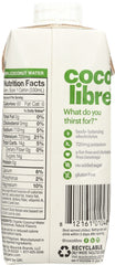 COCO LIBRE: Pure Organic Coconut Water, 11 oz