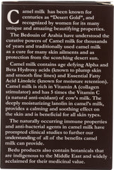 BEDU: Camel Milk Sandalwood and Saffron Soar Bar, 4 oz