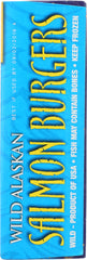 HENRY & LISAS: Wild Alaskan Salmon Burgers, 12.80 oz