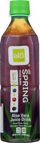 ALO: Beverage Aloe Spring Mixed Berry, 16.9 oz