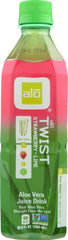 ALO: Twist Aloe Strawberry & Lime, 16.9 fl oz