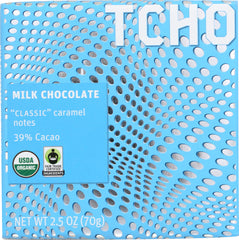 TCHO: Chocolate Bar Milk Classic, 2.5 oz