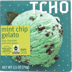 TCHO: CHOC BAR DK MNT CHP GELAT (2.500 OZ)