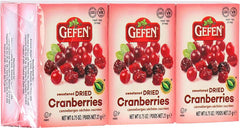 GEFEN: Sweetened Dried Cranberries 6-0.75oz, 4.5 oz