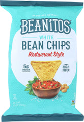 BEANITOS: Restaurant Style White Bean Chips with Sea Salt, 10 oz