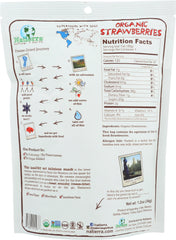 NATIERRA NATURE'S ALL: Freeze Dried Organic Strawberry, 1.2 oz