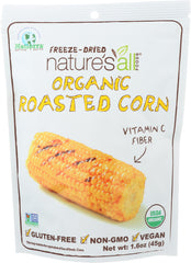 NATURE'S ALL FOODS: Freeze-Dried Organic Roasted Corn, 1.6 oz