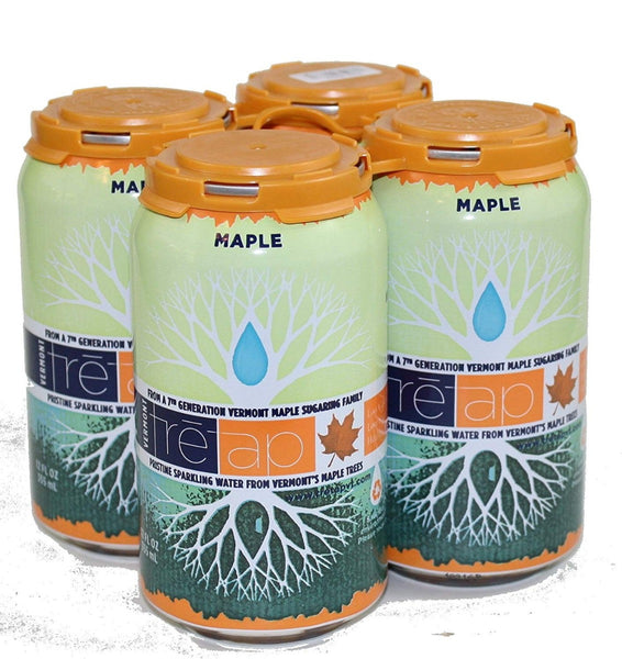 TRETAP: Maple Sparkling Water 4 Pack, 48 fl oz