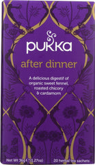 PUKKA HERBS: After Dinner Herbal Tea, 20 bg