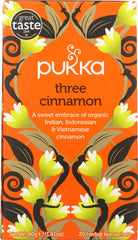 PUKKA HERBS: Three Cinnamon Herbal Tea, 20 bg