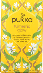 PUKKA HERBS: Turmeric Glow Herbal Tea, 20 bg