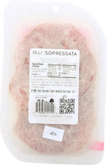 OLLI  SALUMERIA: Sopressata Robust Salame Pre Sliced, 4 oz
