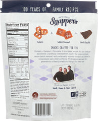 SNAPPERS: Dark Sea Salt Chocolate Caramel, 6 oz