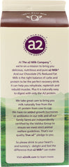 A2 MILK: Chocolate 2% Reduced Fat Milk, 59 fl oz