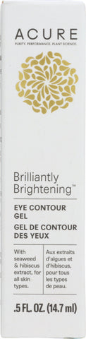 ACURE: Brilliantly Brightening Eye Contour Gel, 0.5 fl oz