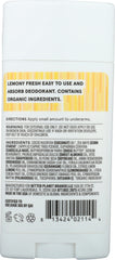 ACURE: Deodorant Lemon Verbena, 2.25 oz