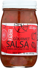 MAMMA DEES SALSA: Pretty Hot Salsa, 16 oz