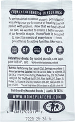 HOME PLATE: Creamy Peanut Butter Squeeze Pack, 1.15 oz