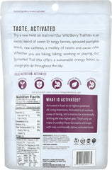LIVING INTENTIONS: Trail Mix Wild Berry Sprouted, 7 oz