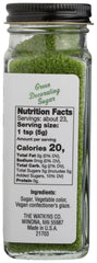 WATKINS: Green Decorating Sugar, 4.20 oz