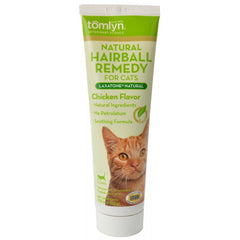 Tomlyn Laxatone Natural Hairball Remedy Gel for Cats - Chicken Flavor