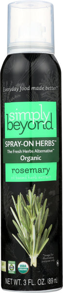 SIMPLY BEYOND: Herbs Spray On Rosemary Organic, 3 oz