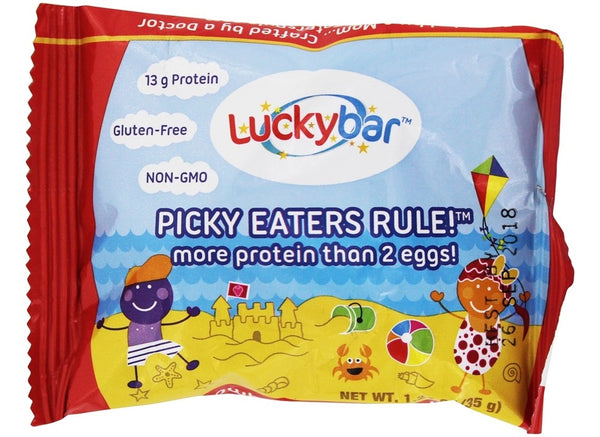 LUCKYBAR: Protein Bar Strawberry Sandcastles, 1.24 oz