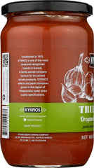 KYKNOS: True Greek Pasta Sauce Oregano and Roasted Garlic, 25 oz