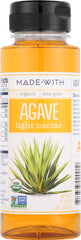 MADE WITH: Organic Agave Light Nectar, 11.75 oz