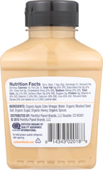 MADE WITH: Organic Mustard Honey, 9 oz